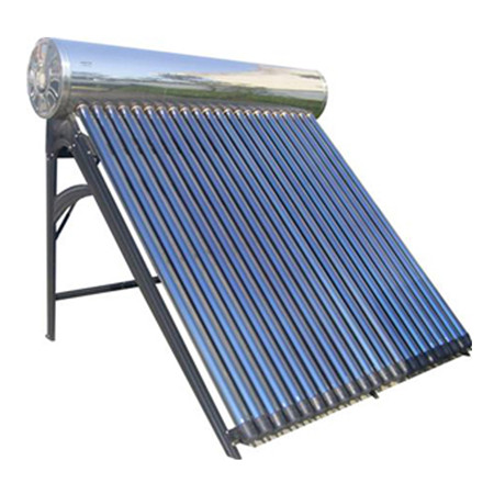بناء جامع المياه الساخنة الشمسية لوحة مسطحة شرفة