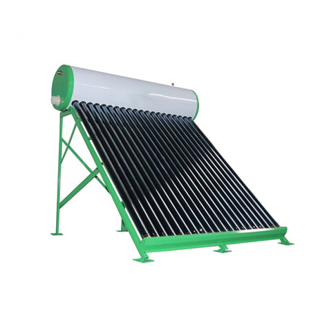 100L أنابيب الحرارة الشمسية المياه الساخنة الفولاذ المقاوم للصدأ السخانات الشمسية
