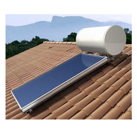 CPC ارتفاع ضغط سخان المياه بالطاقة الشمسية ضغط متكامل مع شهادة مفتاح الطاقة الشمسية